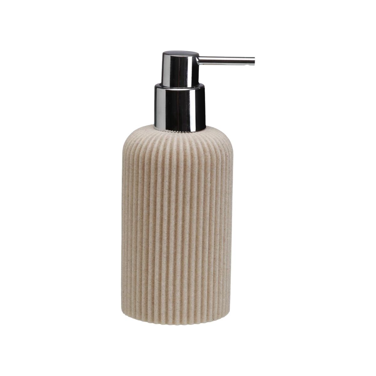 Dispensador de Jabón Versa Tahoe Beige Resina 7 x 17,5 x 7 cm