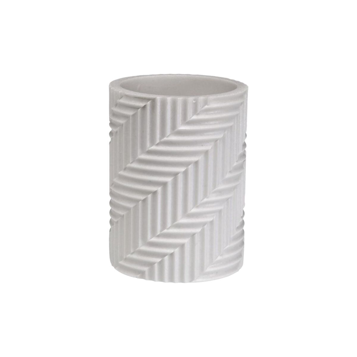 Portacepillos de Dientes Versa Rodano Resina 6,9 x 10,2 x 6,9 cm