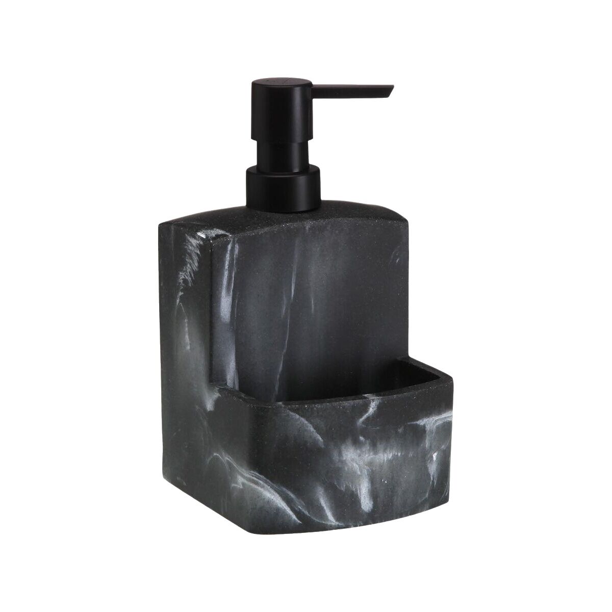 Dispensador de Jabón Versa Negro Resina 10,3 X 18,5 X 10,3 CM