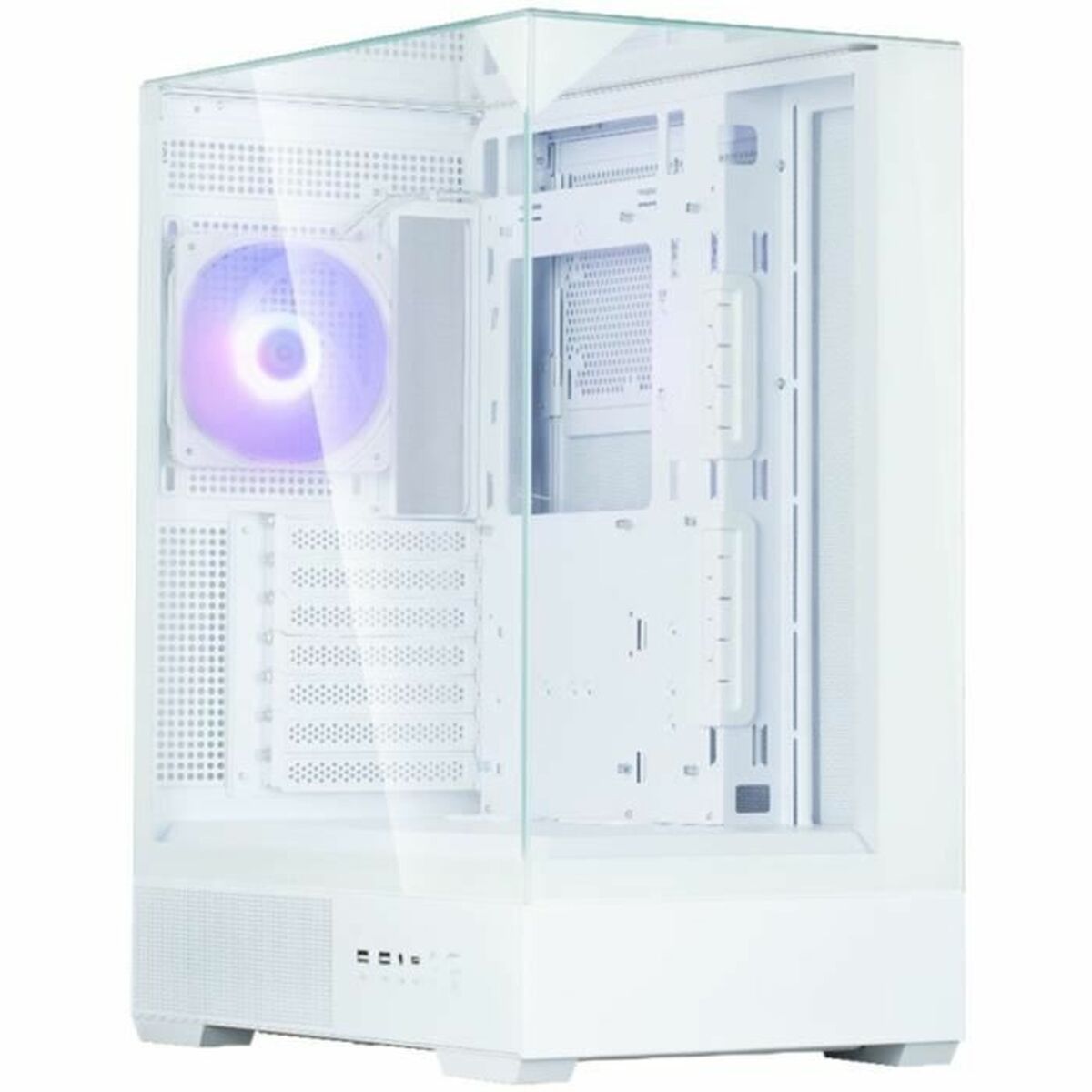 Caja Semitorre ATX Zalman P40 Prism Plus Blanco