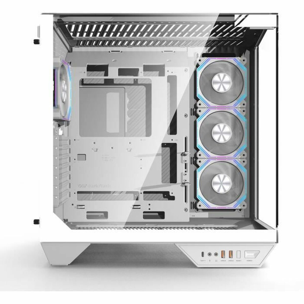 Caja Semitorre ATX DarkFlash DY470 Blanco