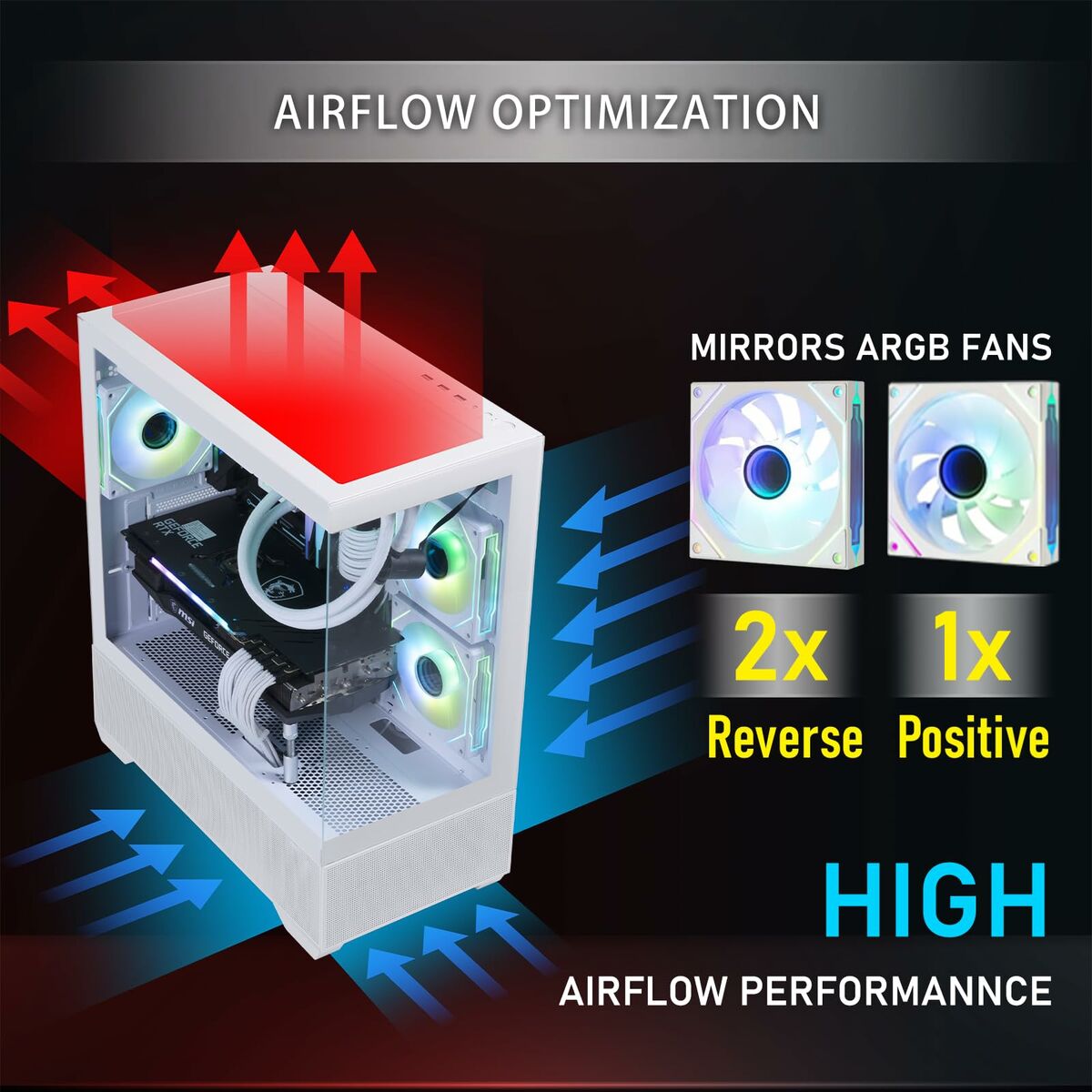 Caja Semitorre ATX BitFenix CETO Basic Blanco