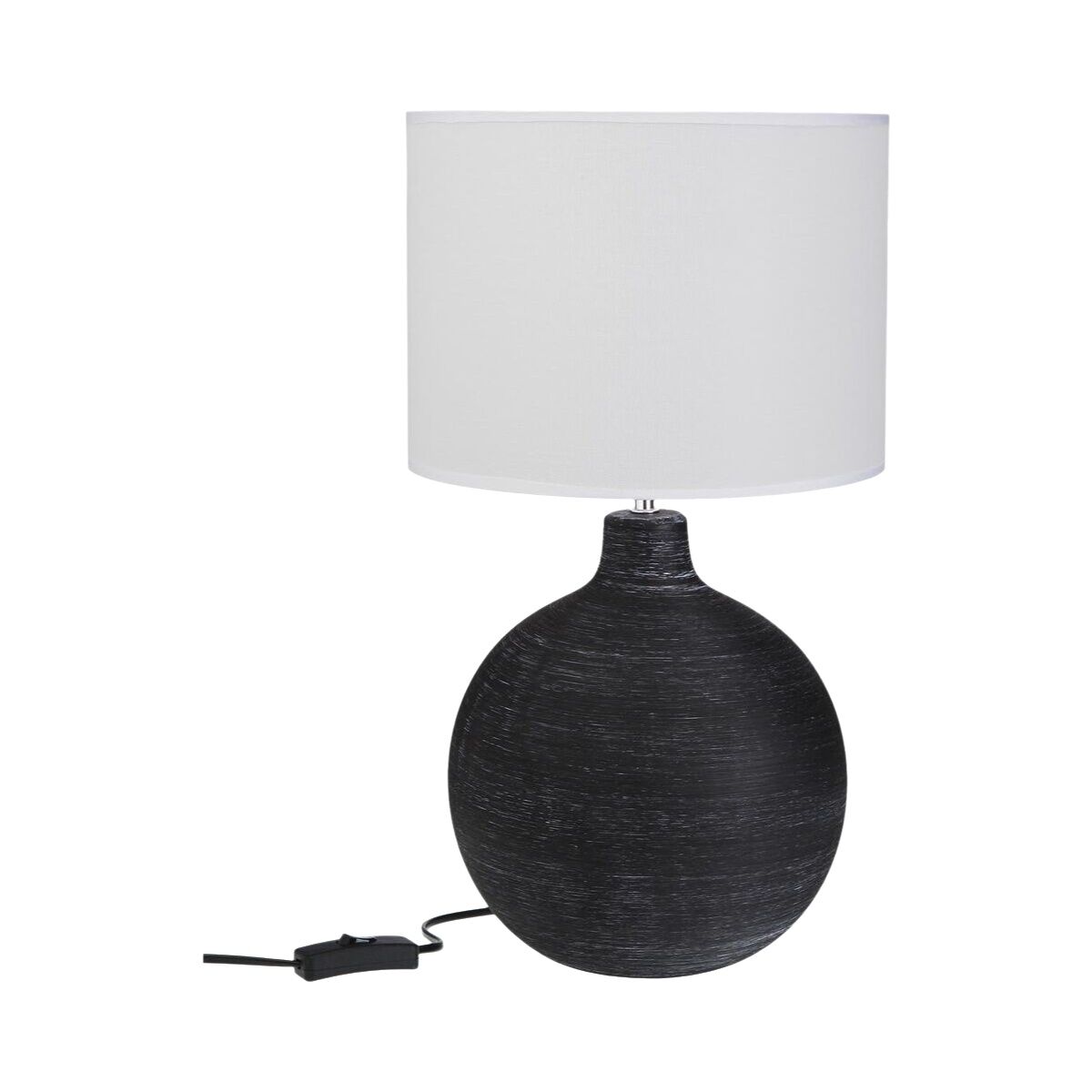 Lámpara de mesa Versa Dewas Negro