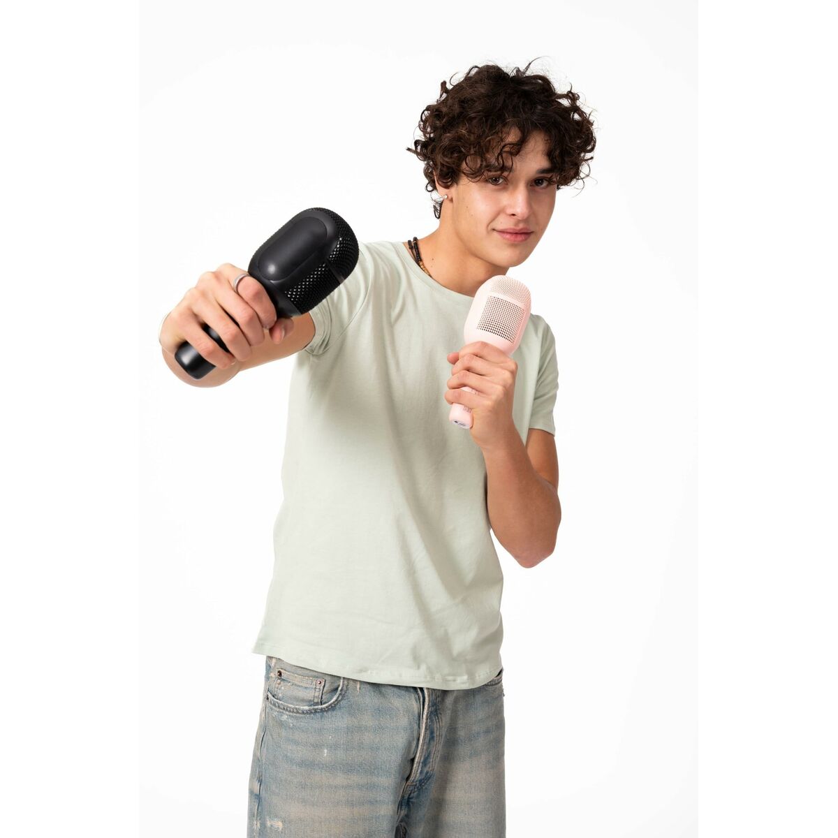 Cable USB Celly KIDSFESTIVAL2PK Negro Rosa