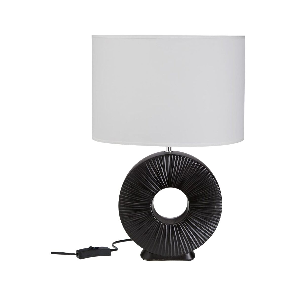 Lámpara de mesa Versa Agera Negro