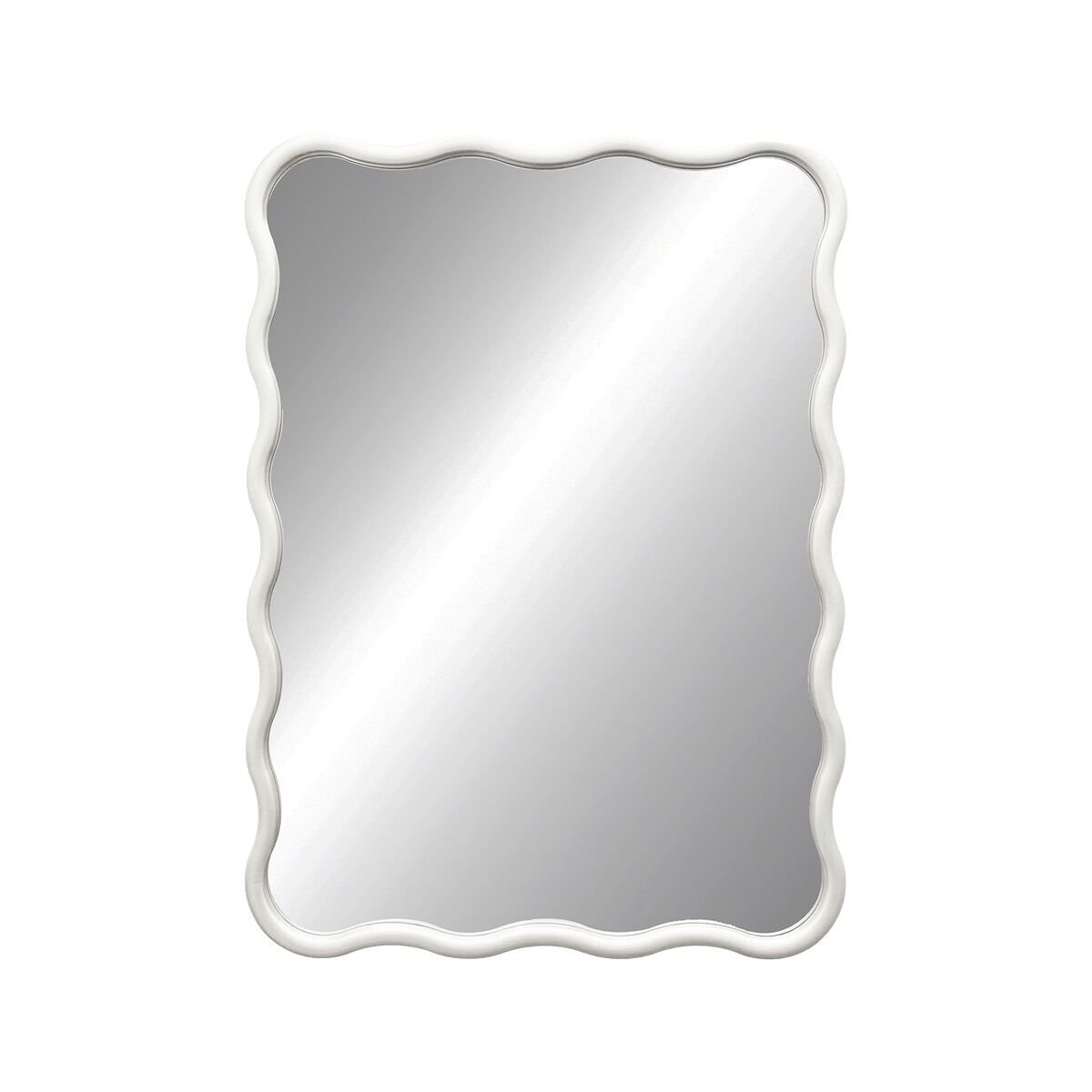 Espejo de pared Versa Blanco 2,2 X 73 X 53 CM