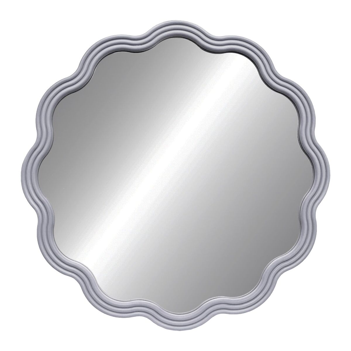 Espejo de pared Versa Plateado 3 x 60 x 60 cm