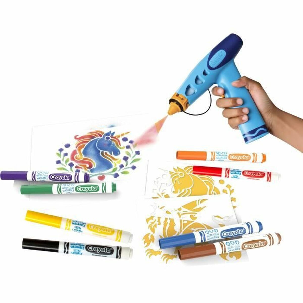 Set de Dibujo Crayola Marker Airbrush