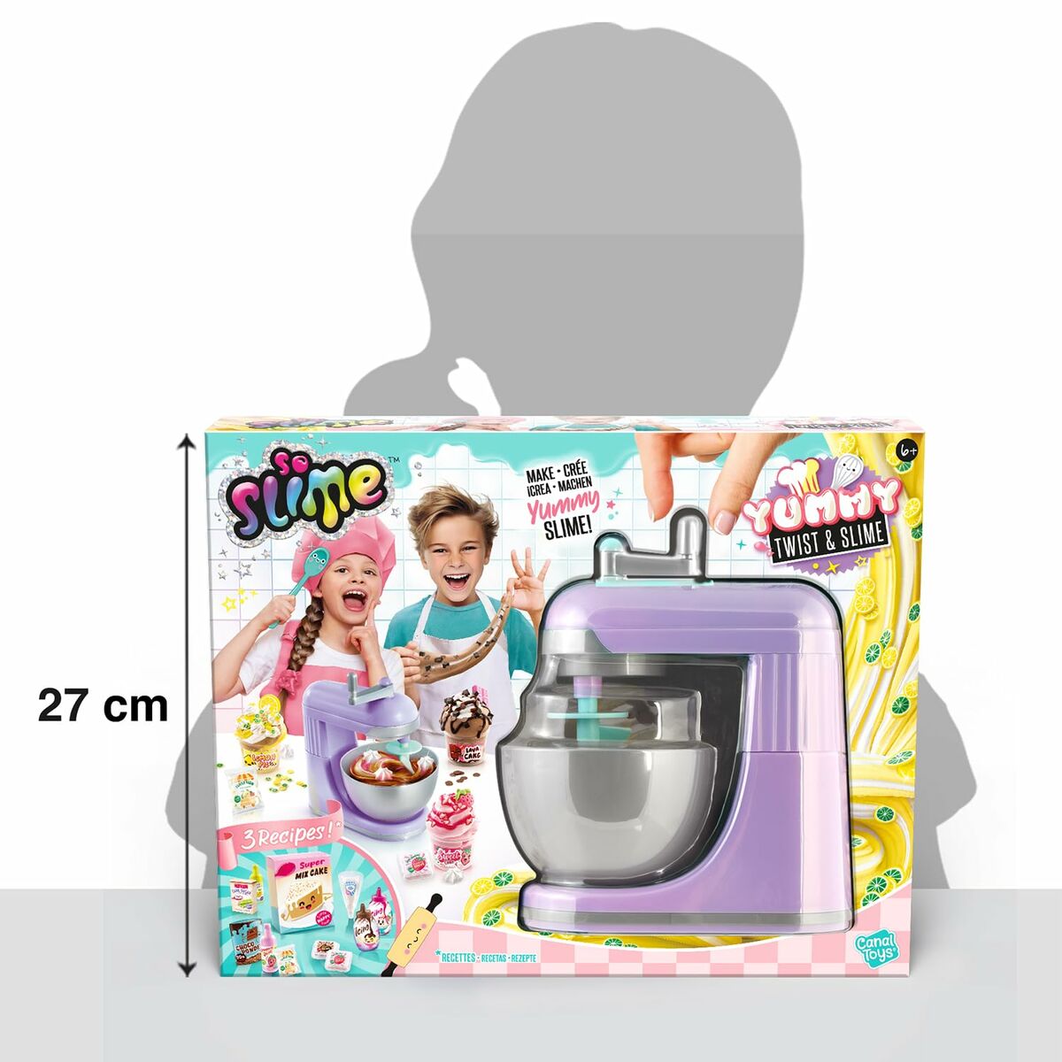 Juego de Plastilina Canal Toys Slime Yummy