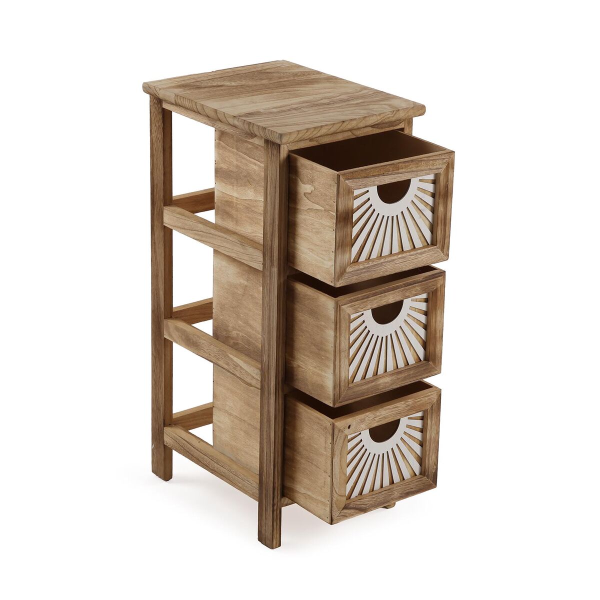 Cajonera Versa Adda Marrón 32 x 63 x 26 cm