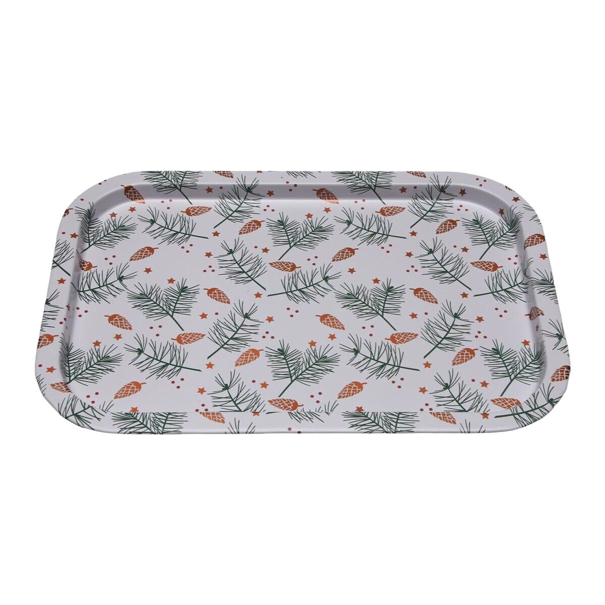 Bandeja Versa Yule Metal 23 X 1,5 X 34 CM