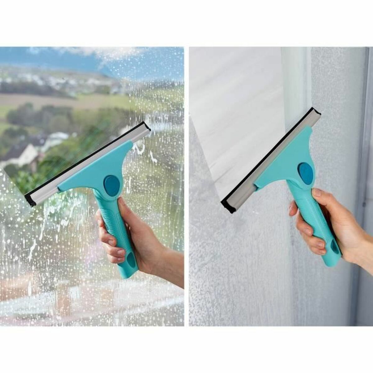 Limpiacristales Leifheit Pro Reach 51425 M 28 cm Plástico Turquesa