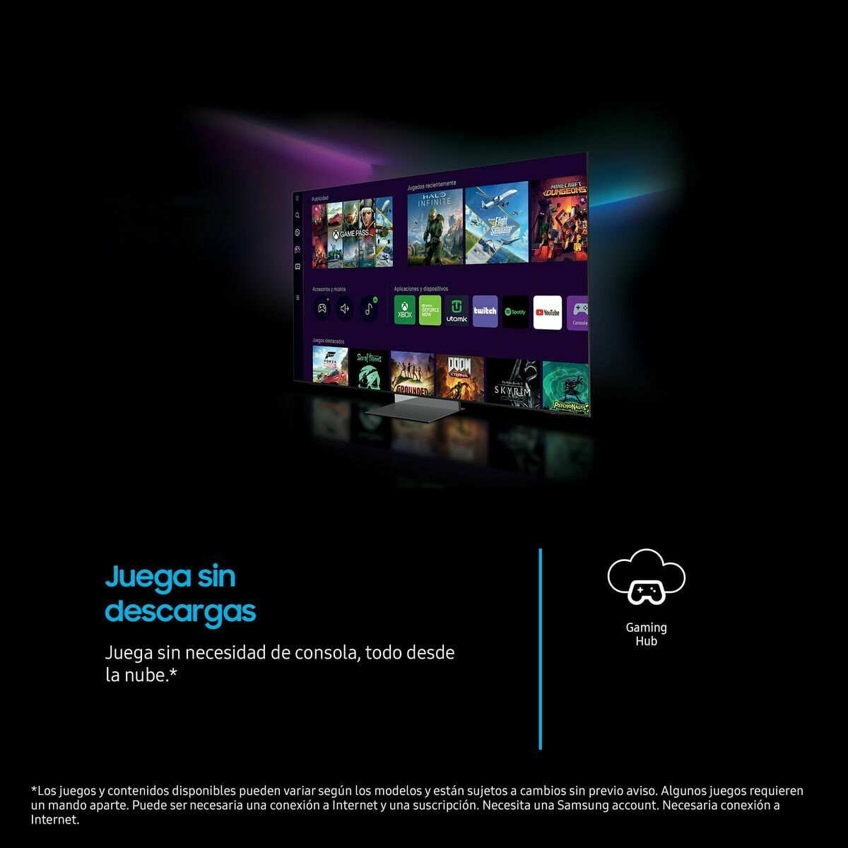 Smart TV Samsung TU65U7005FKX 65 65" 4K Ultra HD LED HDR