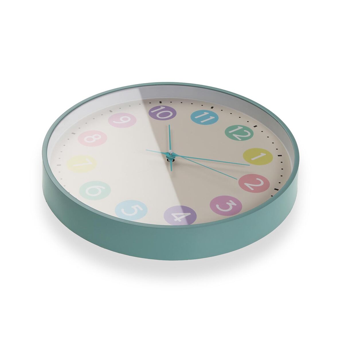 Reloj de Pared Versa Multicolor Plástico 30 x 30 x 4,5 cm
