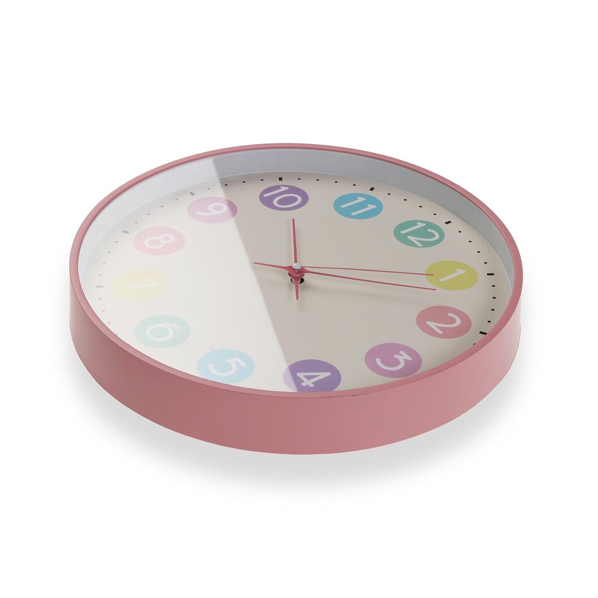 Reloj de Pared Versa Multicolor Plástico 30 x 30 x 4,5 cm
