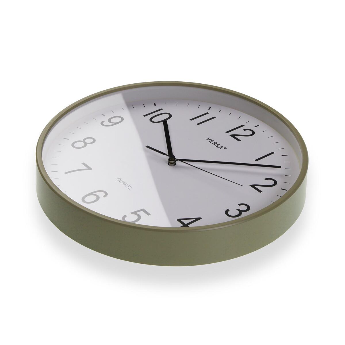Reloj de Pared Versa Verde Plástico 40 x 40 x 5,5 cm
