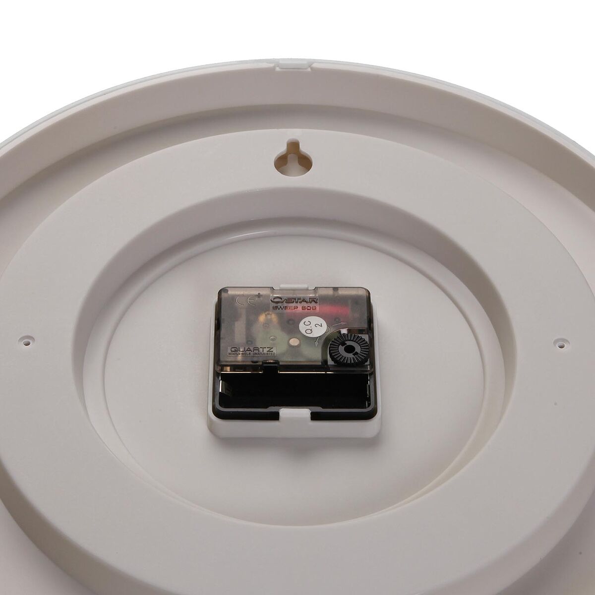 Reloj de Pared Versa Blanco Plástico 25 x 25 x 4 cm