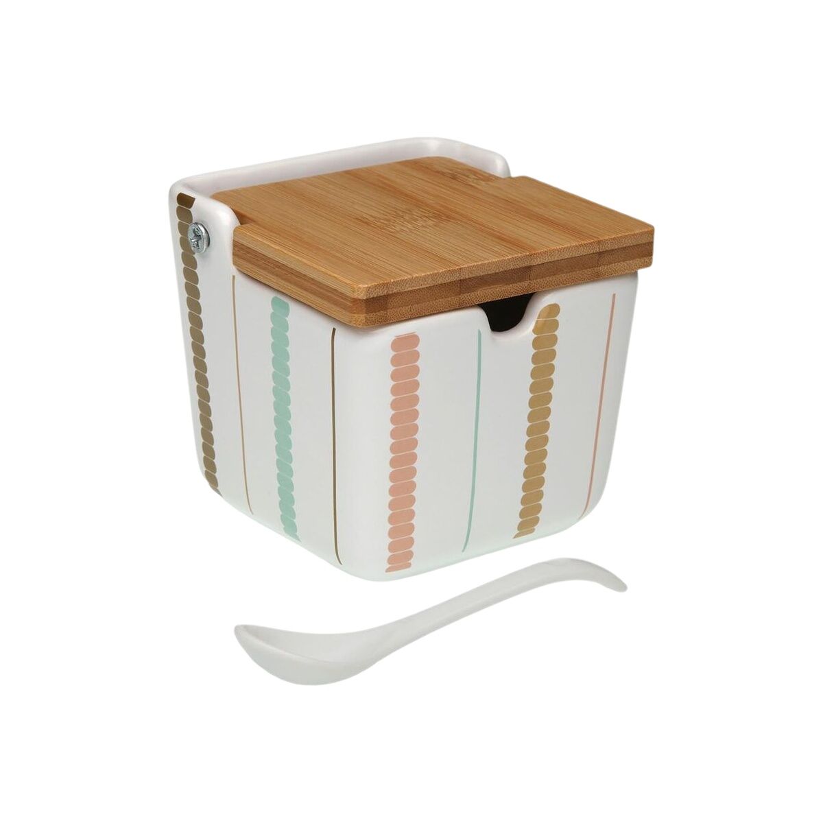 Azucarero Versa Flint Cerámica 8,8 x 8,5 x 8,8 cm