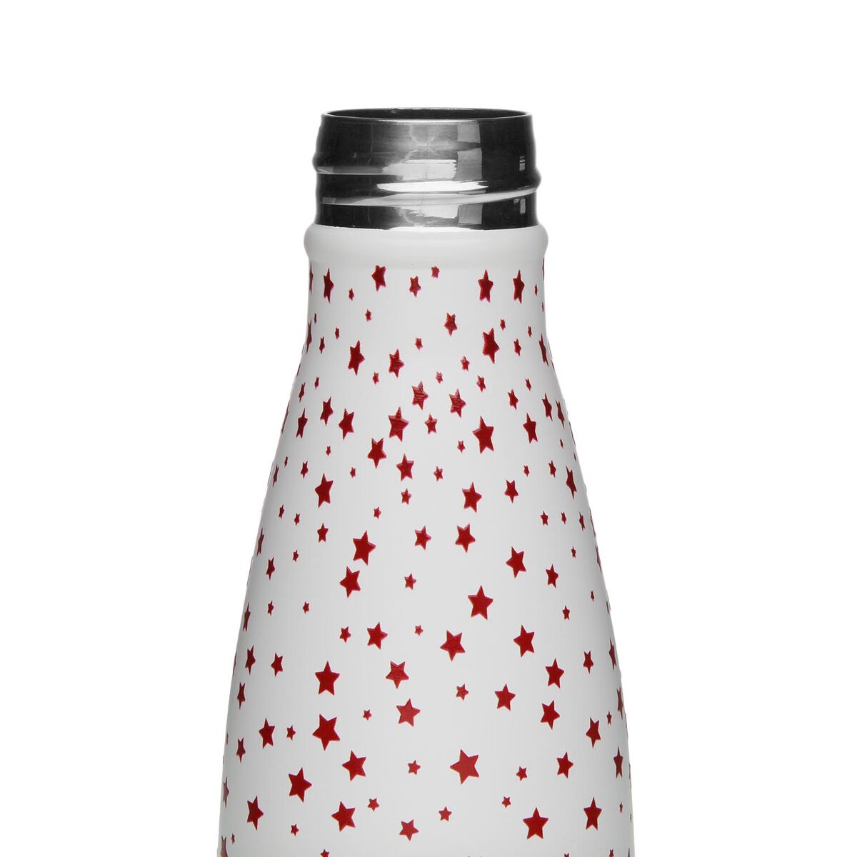 Botella de Agua Versa Acero Estrellas 7 x 27 x 7 cm