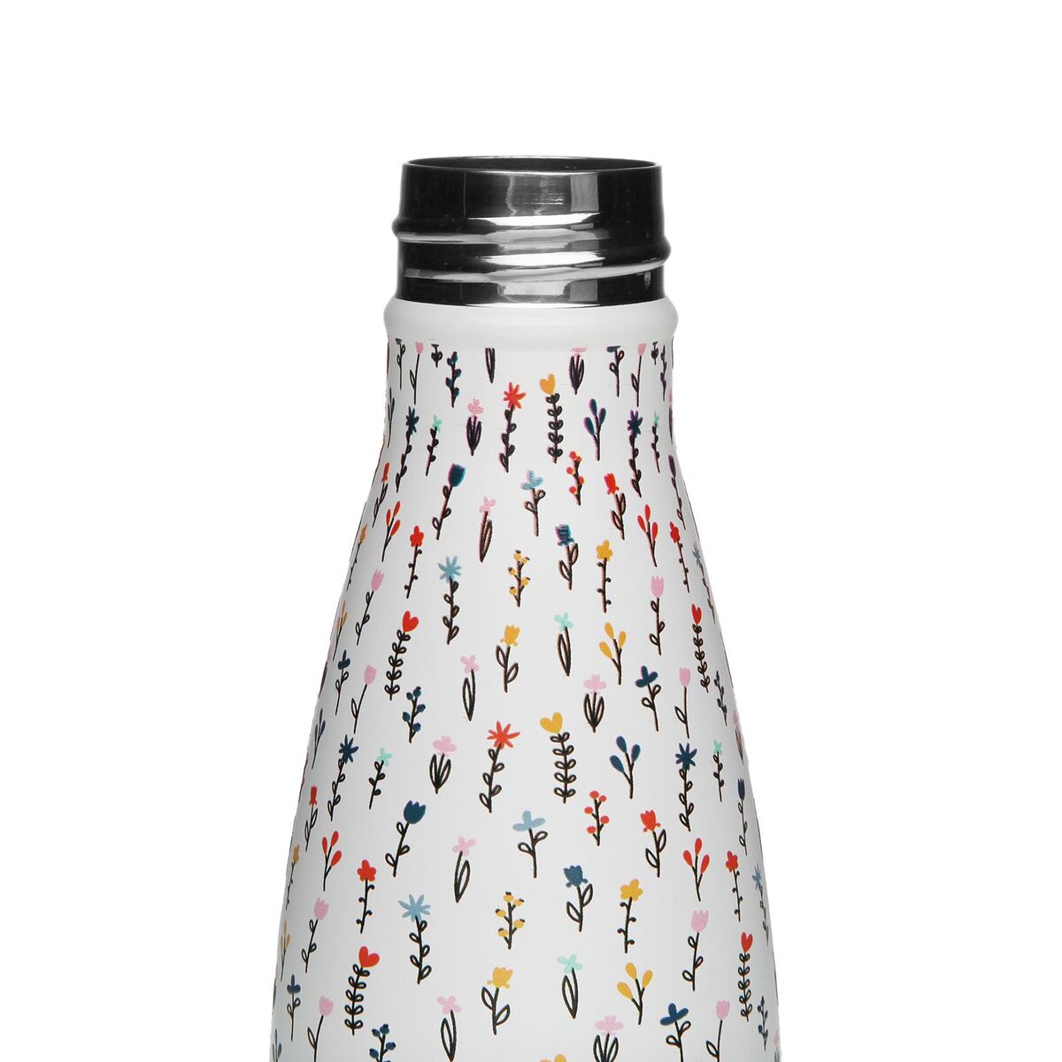 Botella de Agua Versa Blume Acero 7 x 27 x 7 cm