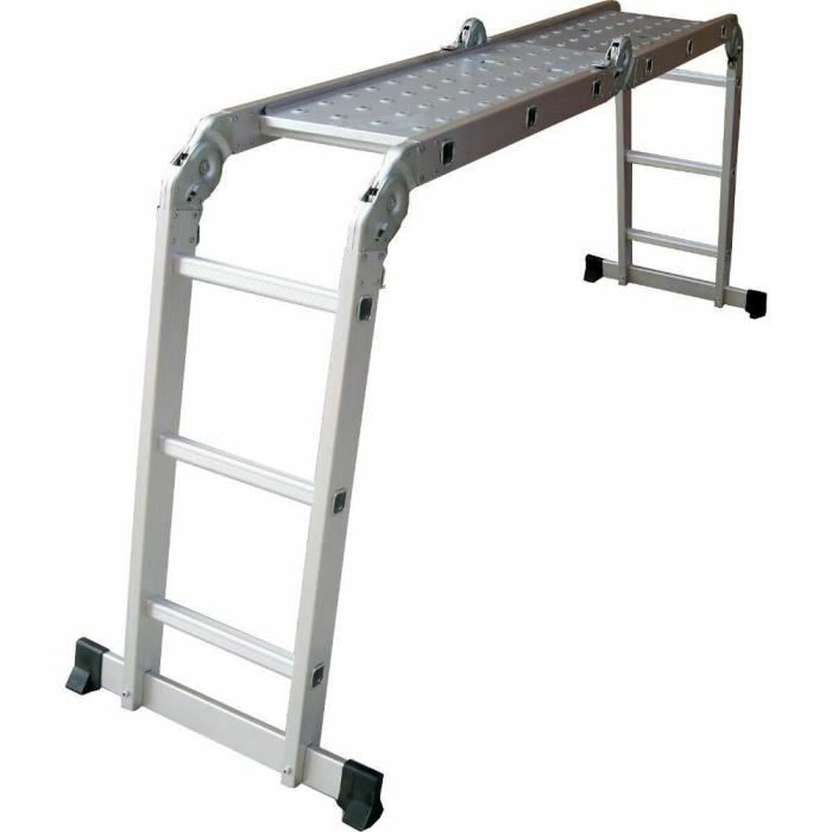 Escalera telescópica Fieldmann FZZ 4107 Gris