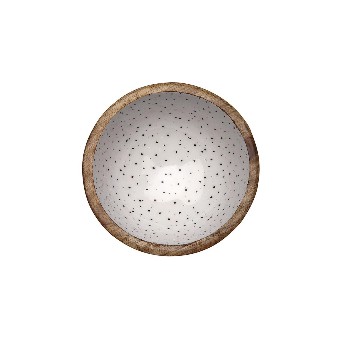 Bol Versa Speckle Madera de mango 13 x 7 x 13 cm