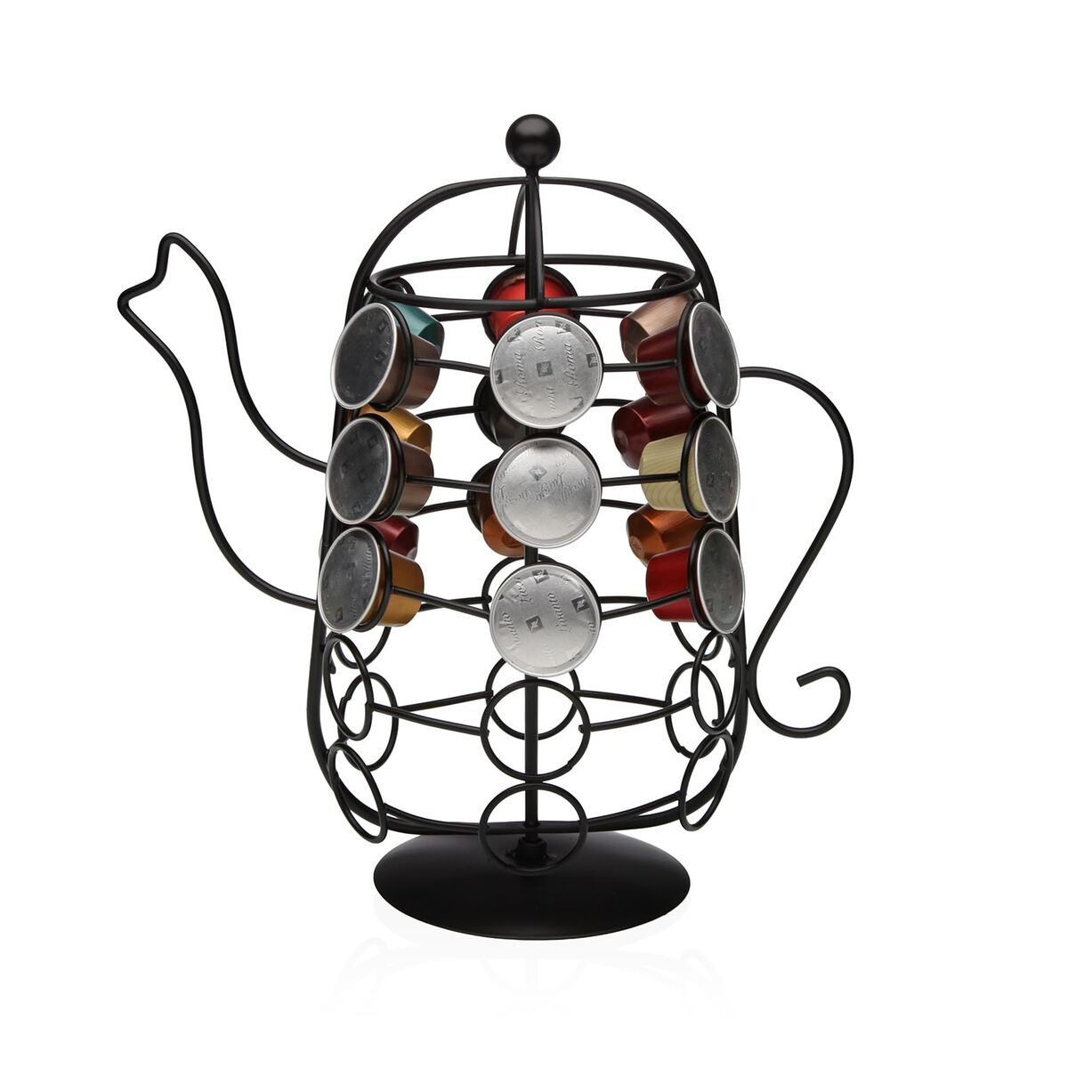 Porta cápsulas Versa Metal 15 X 16 X 26 CM Nespresso