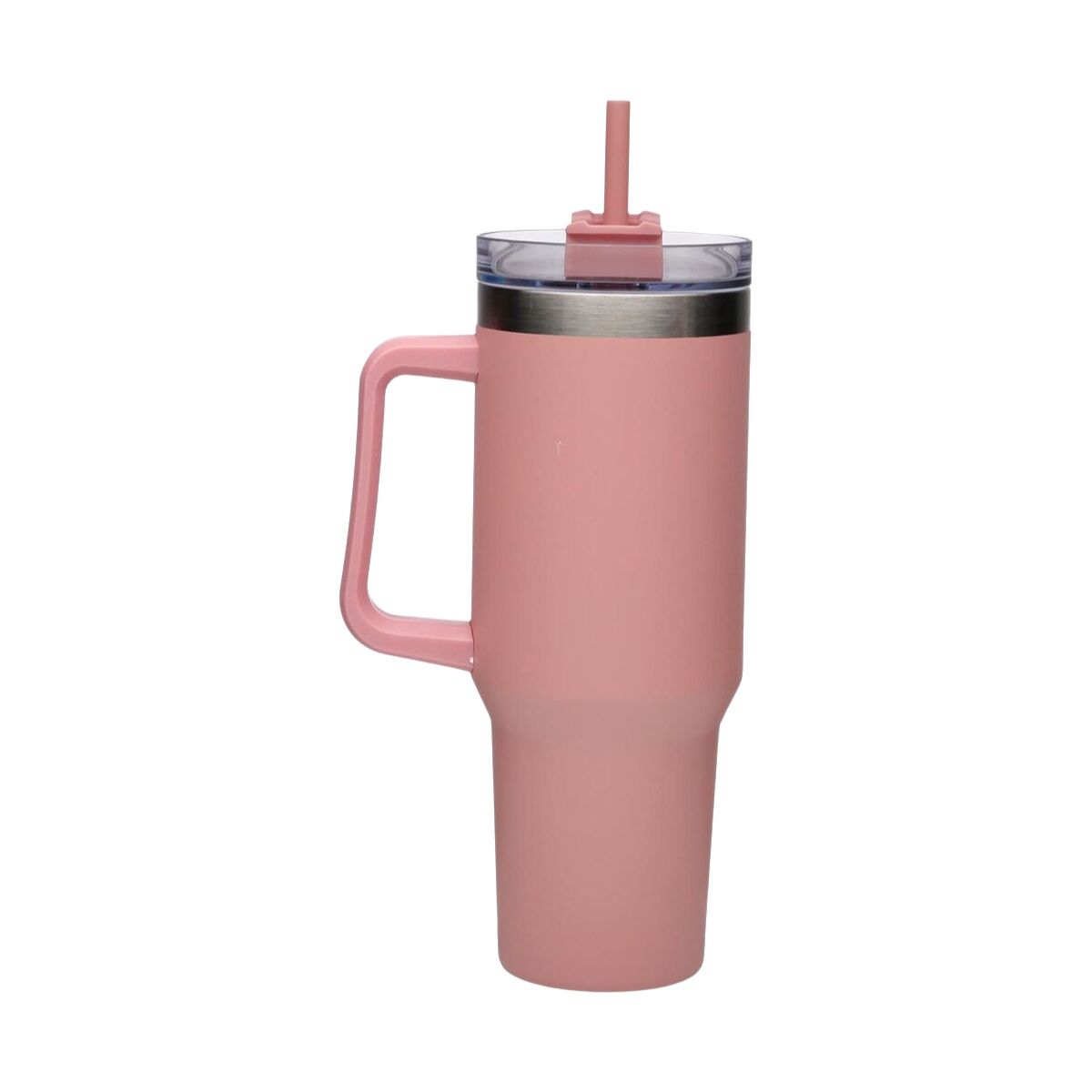 Taza Termo con Tapa Versa Rosa