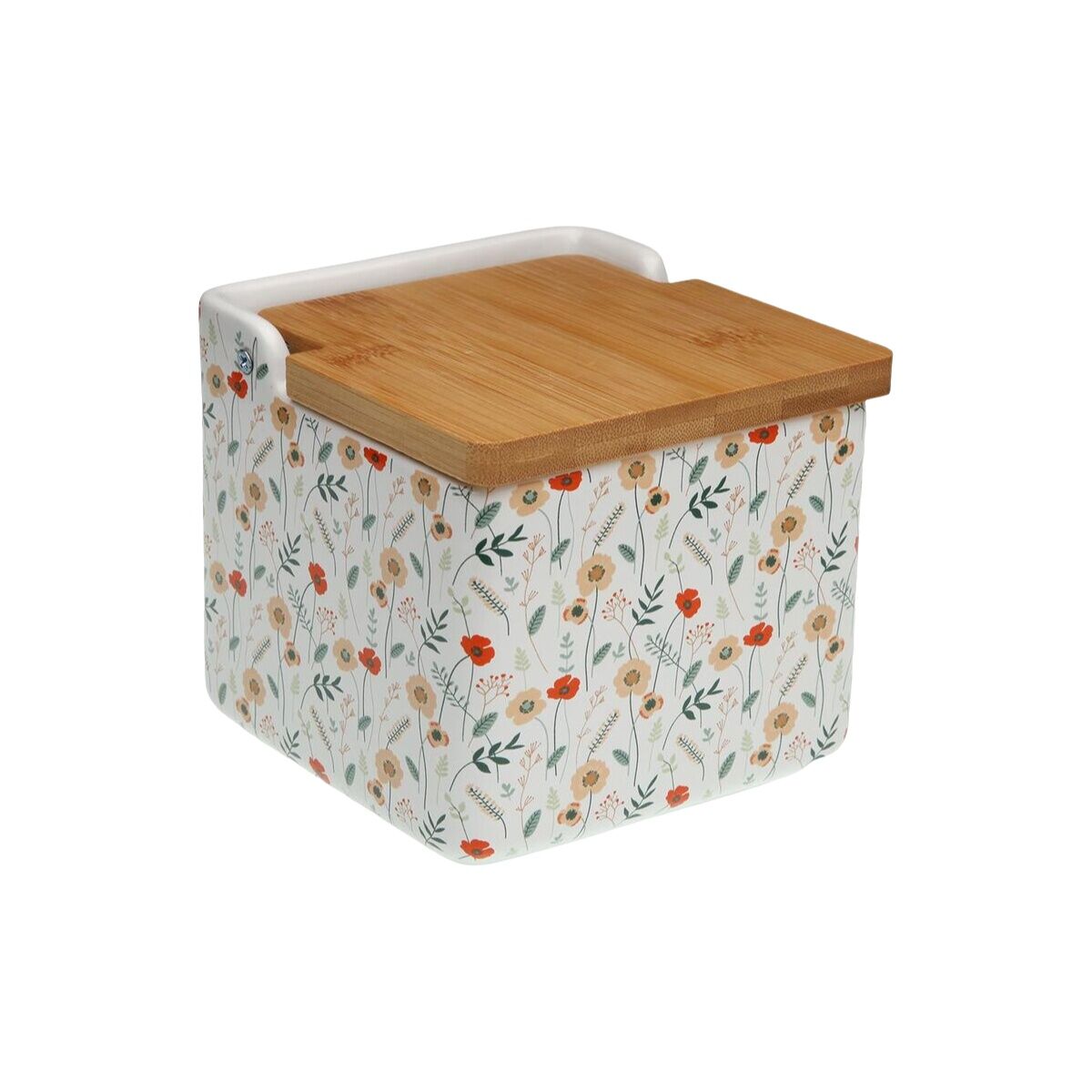 Salero con Tapa Versa Verdi Cerámica 12,2 x 11,5 x 12,2 cm