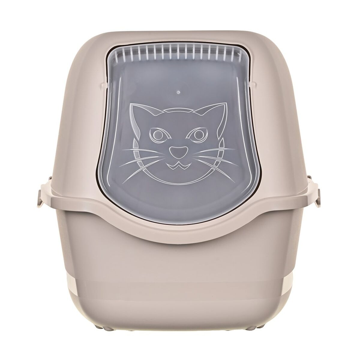 Arenero para Gatos Diamentiq BAYA Beige Plástico 40 x 38,7 x 55,5 cm