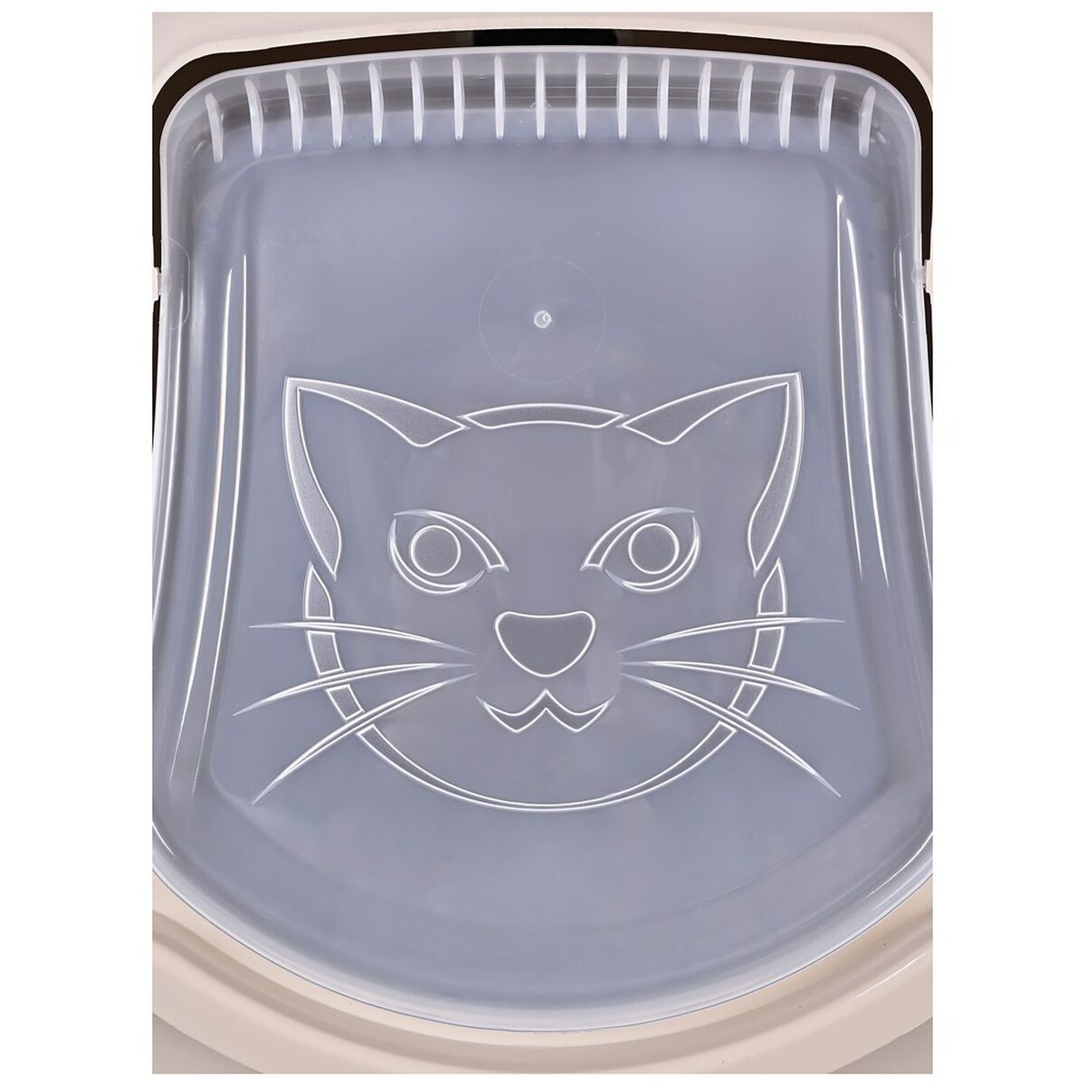 Arenero para Gatos Diamentiq BAYA Beige Plástico 40 x 38,7 x 55,5 cm