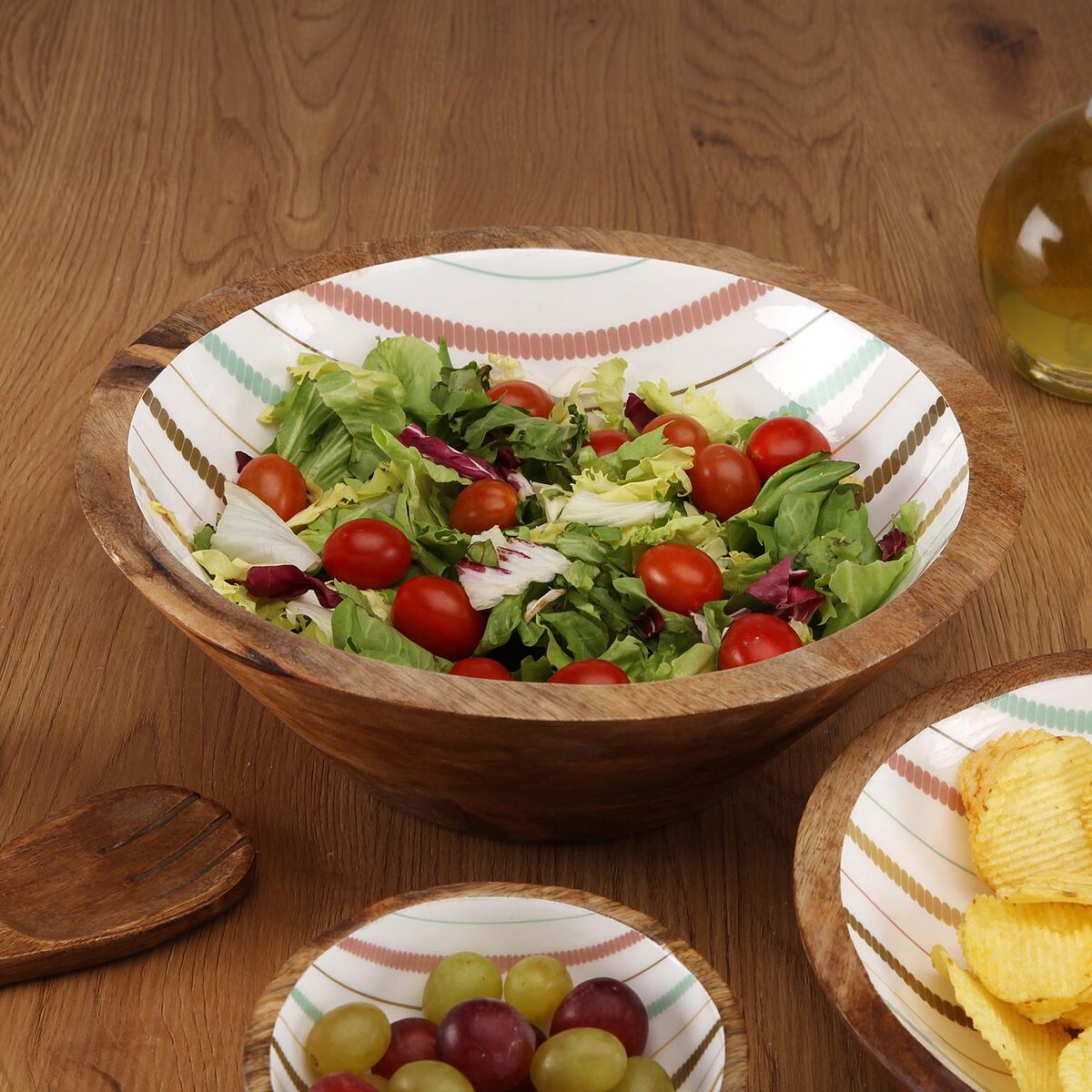 Ensaladera Versa Flint Madera de mango 30 x 10 x 30 cm