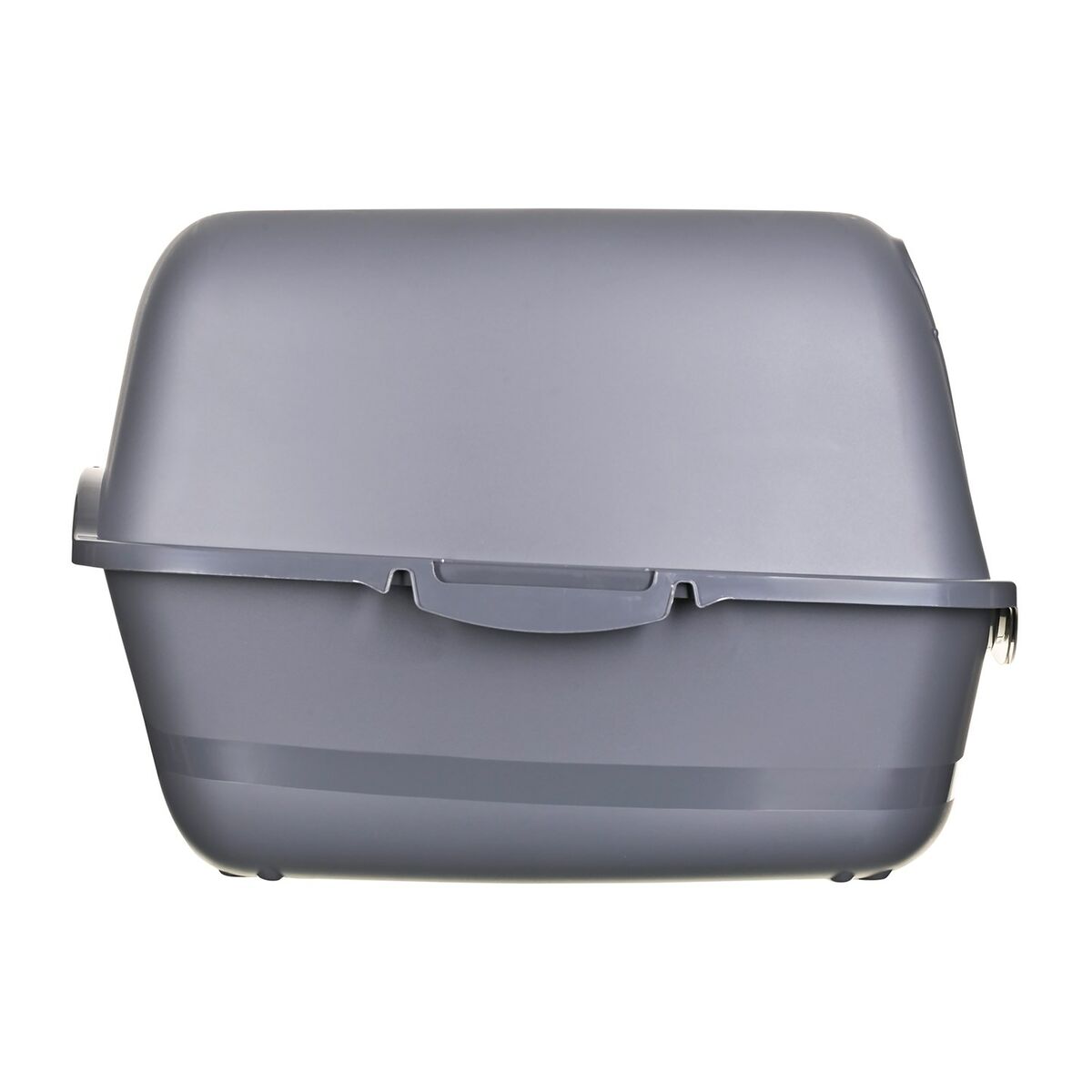 Arenero para Gatos Diamentiq BAYA Antracita Plástico 40 x 38,7 x 55,5 cm