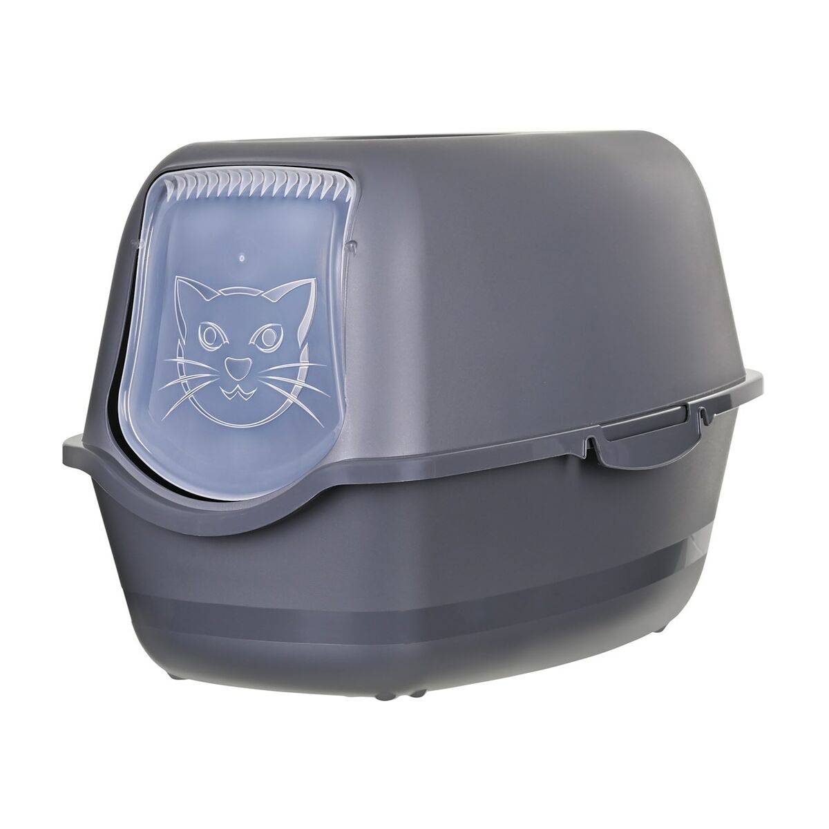 Arenero para Gatos Diamentiq BAYA Antracita Plástico 40 x 38,7 x 55,5 cm