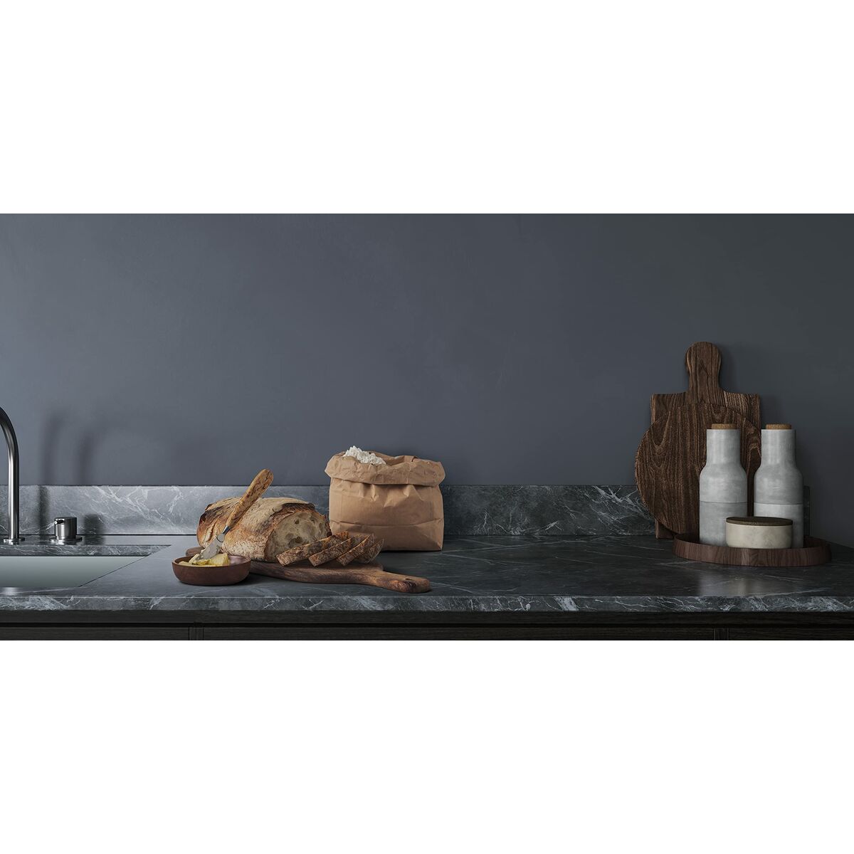 Robot de Cocina AEG KM5-1-4BPT Negro 5 L