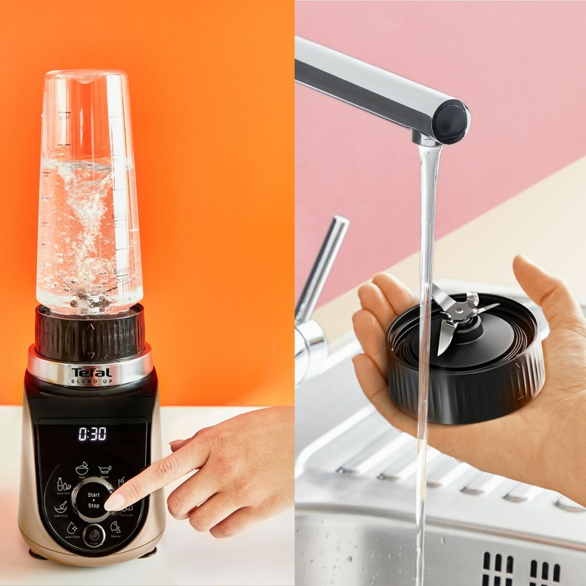 Batidora de Vaso Tefal BL190AF0 Negro Beige 1000 W