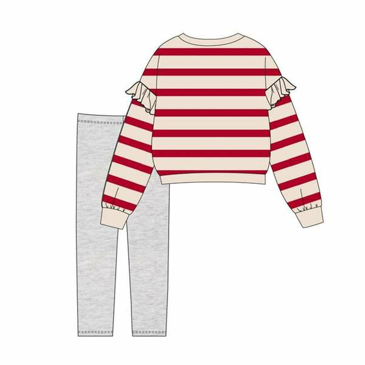 Conjunto de Ropa Minnie Mouse Gris