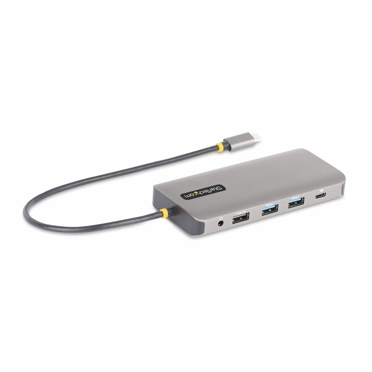 Hub USB Startech 154B-USBC-MULTIPORT Gris 100 W