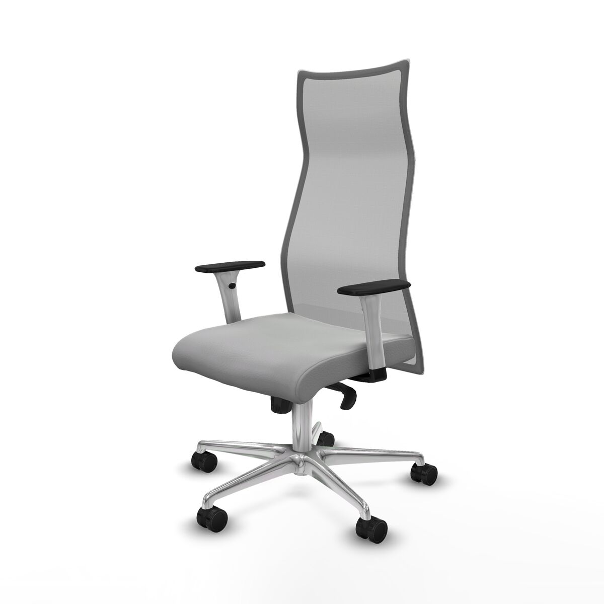 Silla de Oficina Albacete Piqueras y Crespo B1B086N Gris claro