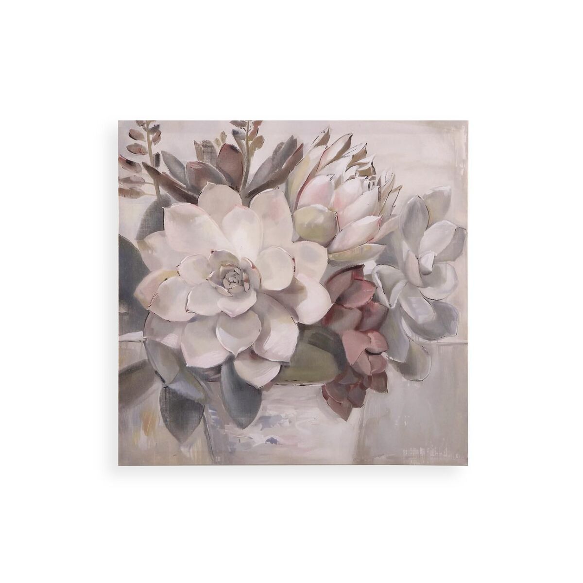 Lienzo Versa Flores 2,5 x 40 x 40 cm