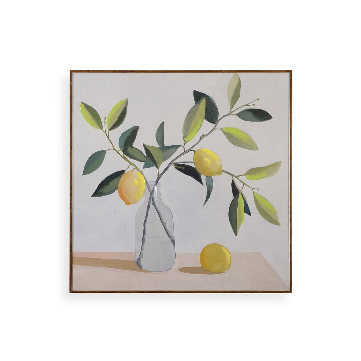 Lienzo Versa Limón 2,5 x 40 x 40 cm