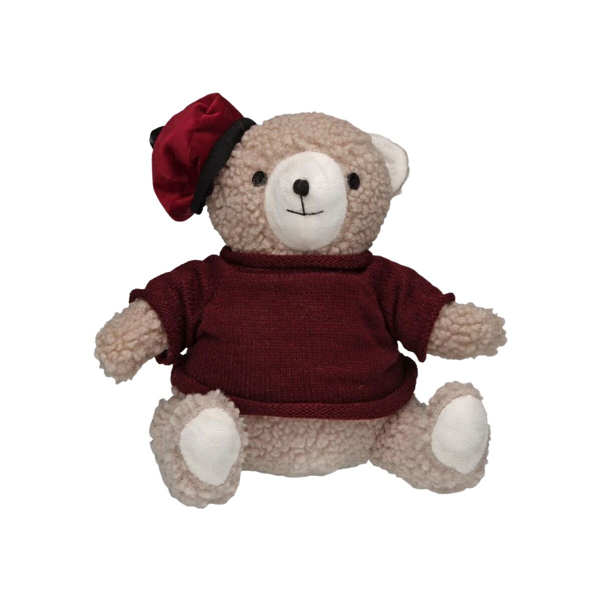 Sujetador de puerta Versa Poliéster Textil 20 x 20 x 28 cm Oso