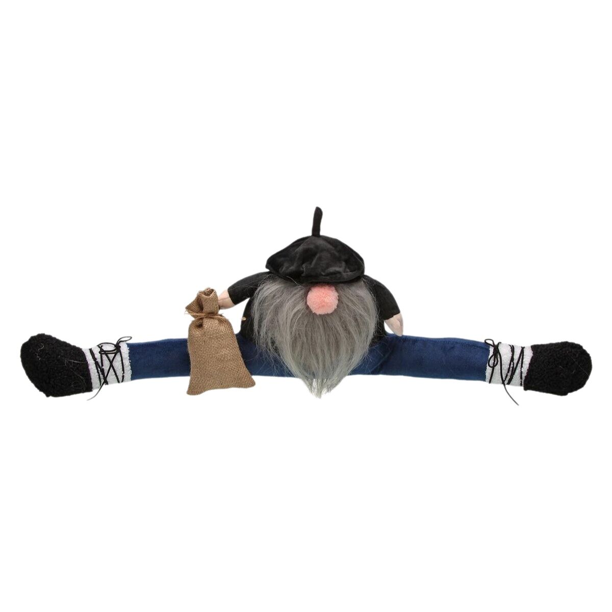 Sujetador de puerta Versa OLENTZERO Poliéster Textil 12 X 24 X 58 CM