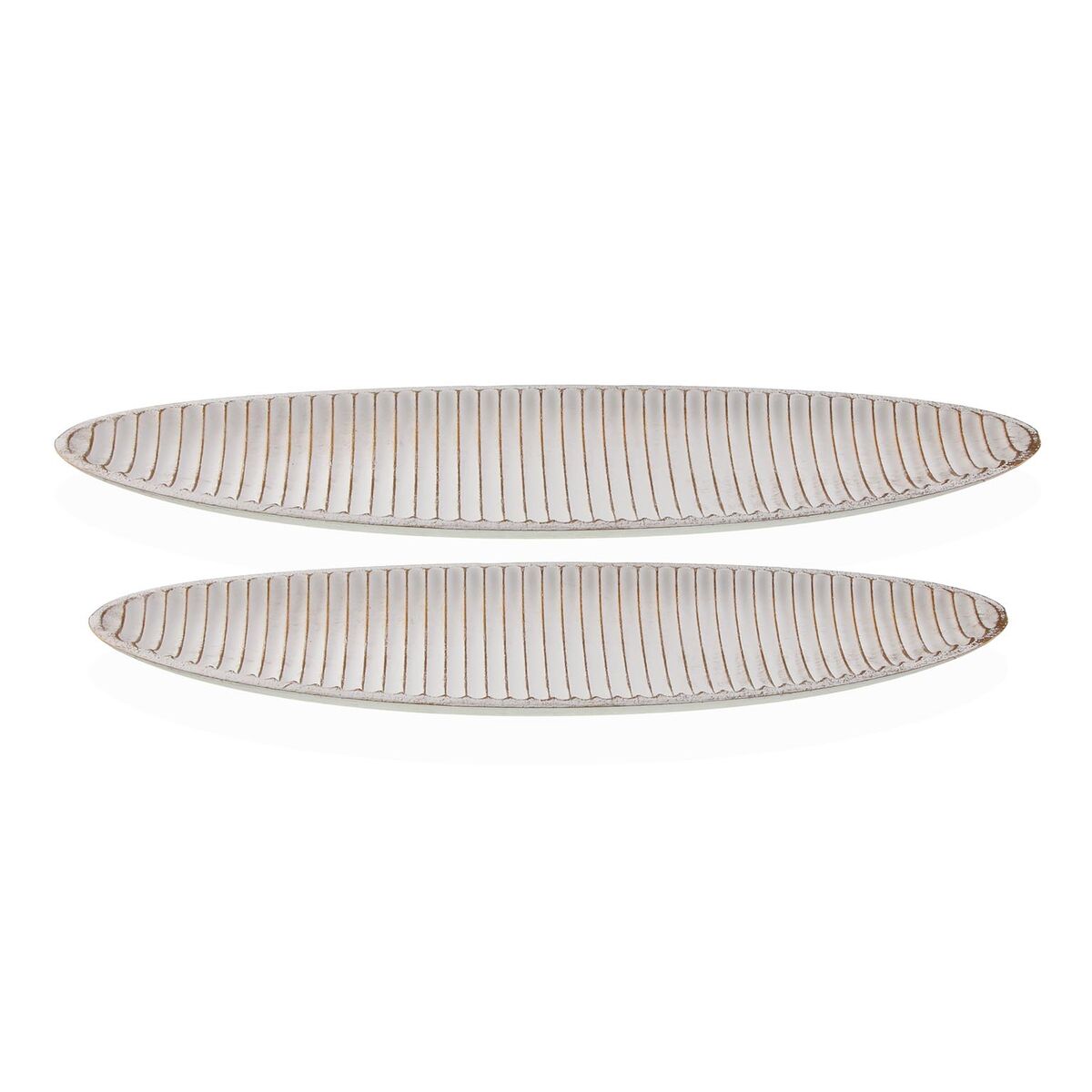 Centro de Mesa Versa Dorado Madera MDF 15 X 3 X 58 CM