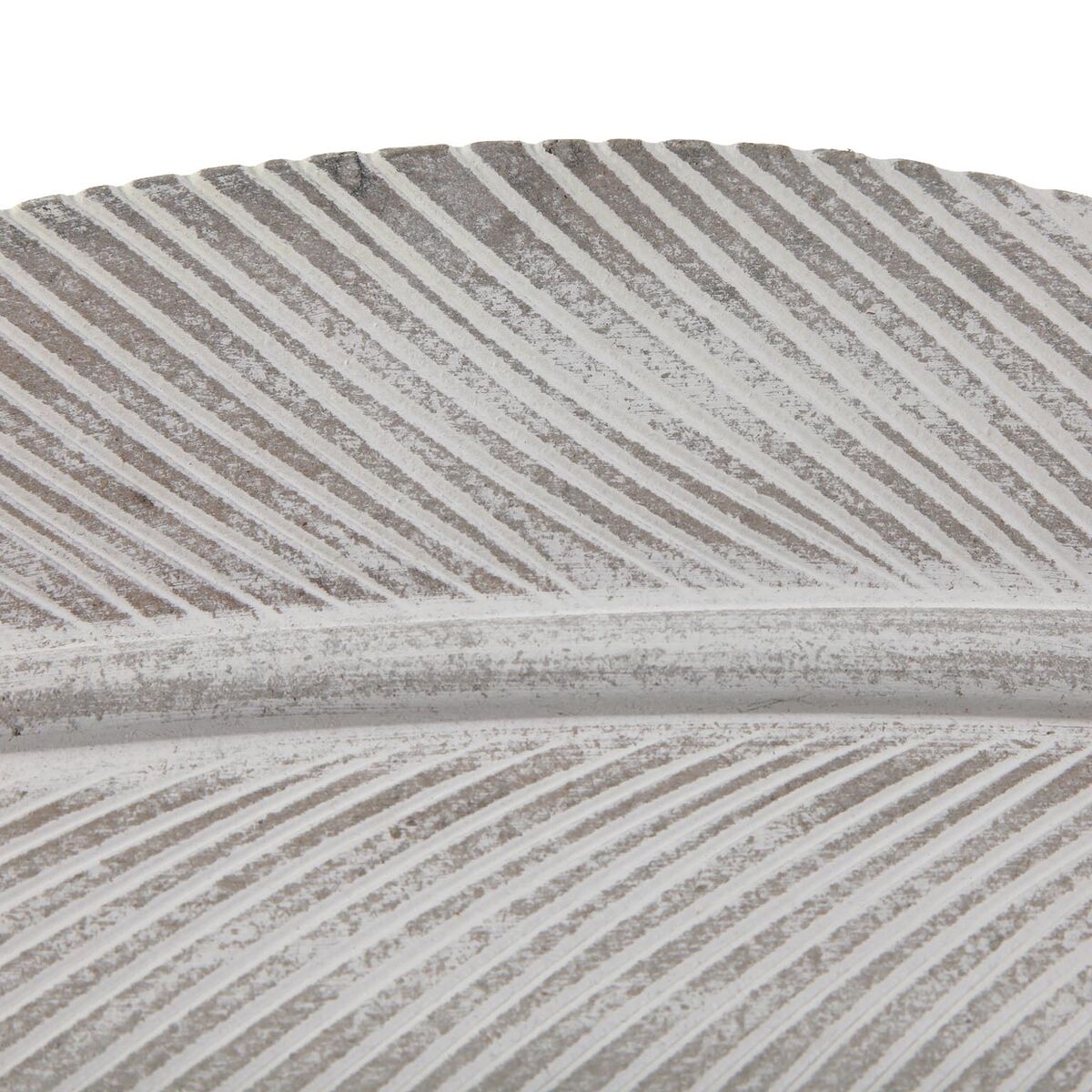 Centro de Mesa Versa Willow Blanco Madera MDF 17 X 3 X 41,5 CM