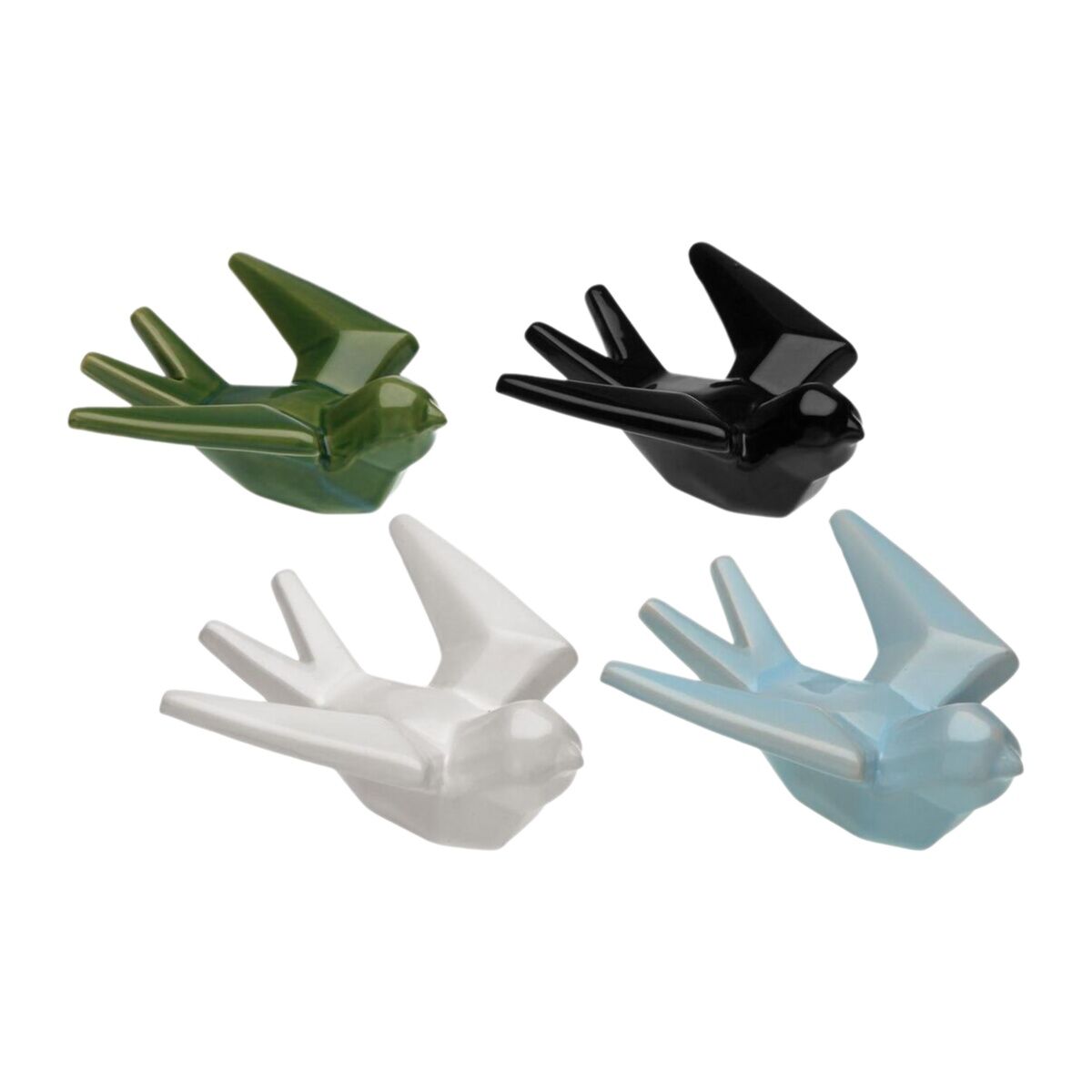 Figura Decorativa Versa Pájaro 12,5 X 5,2 X 13 CM Figura Decorativa