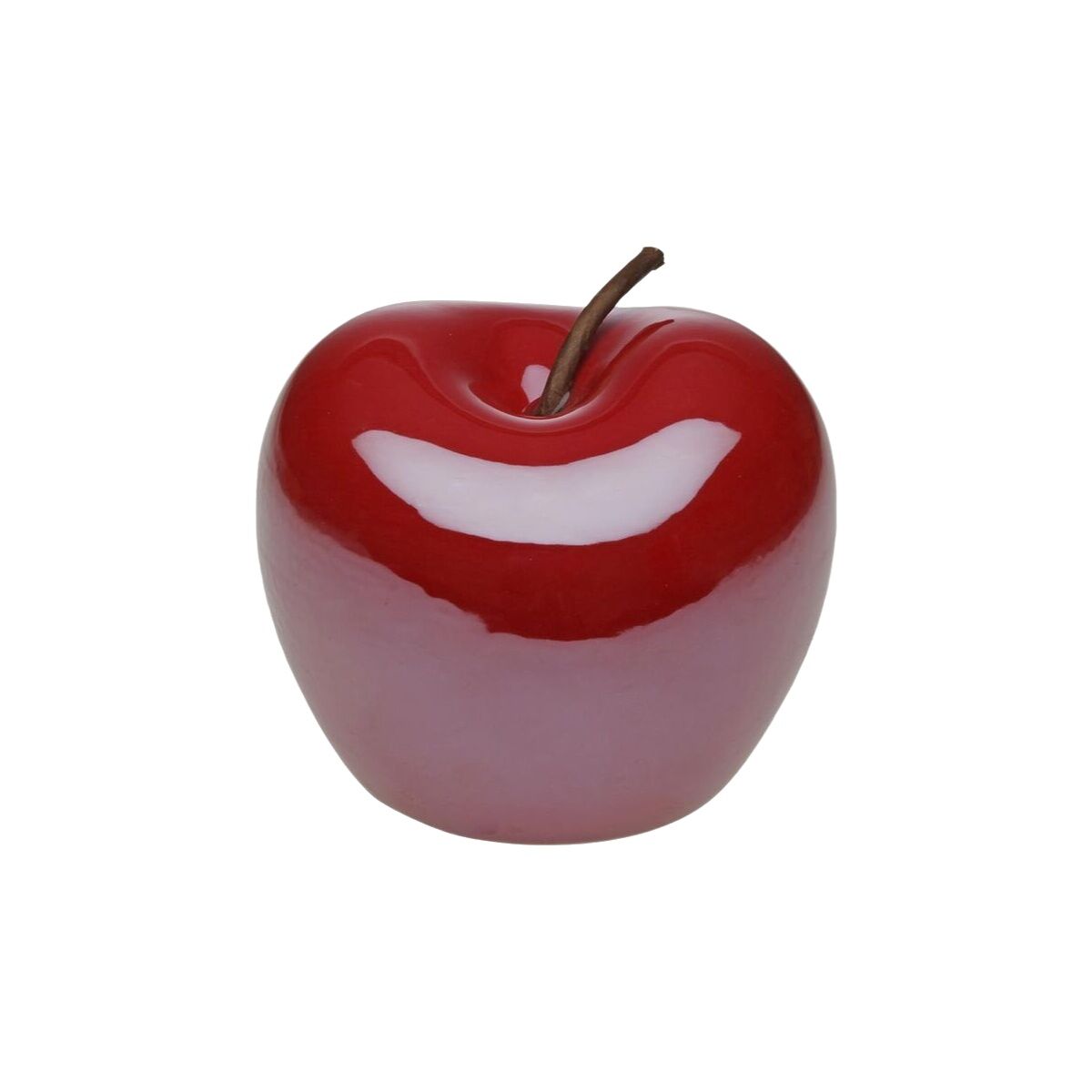 Figura Decorativa Versa Rojo Manzana 10,5 X 10,8 X 11 CM Figura Decorativa