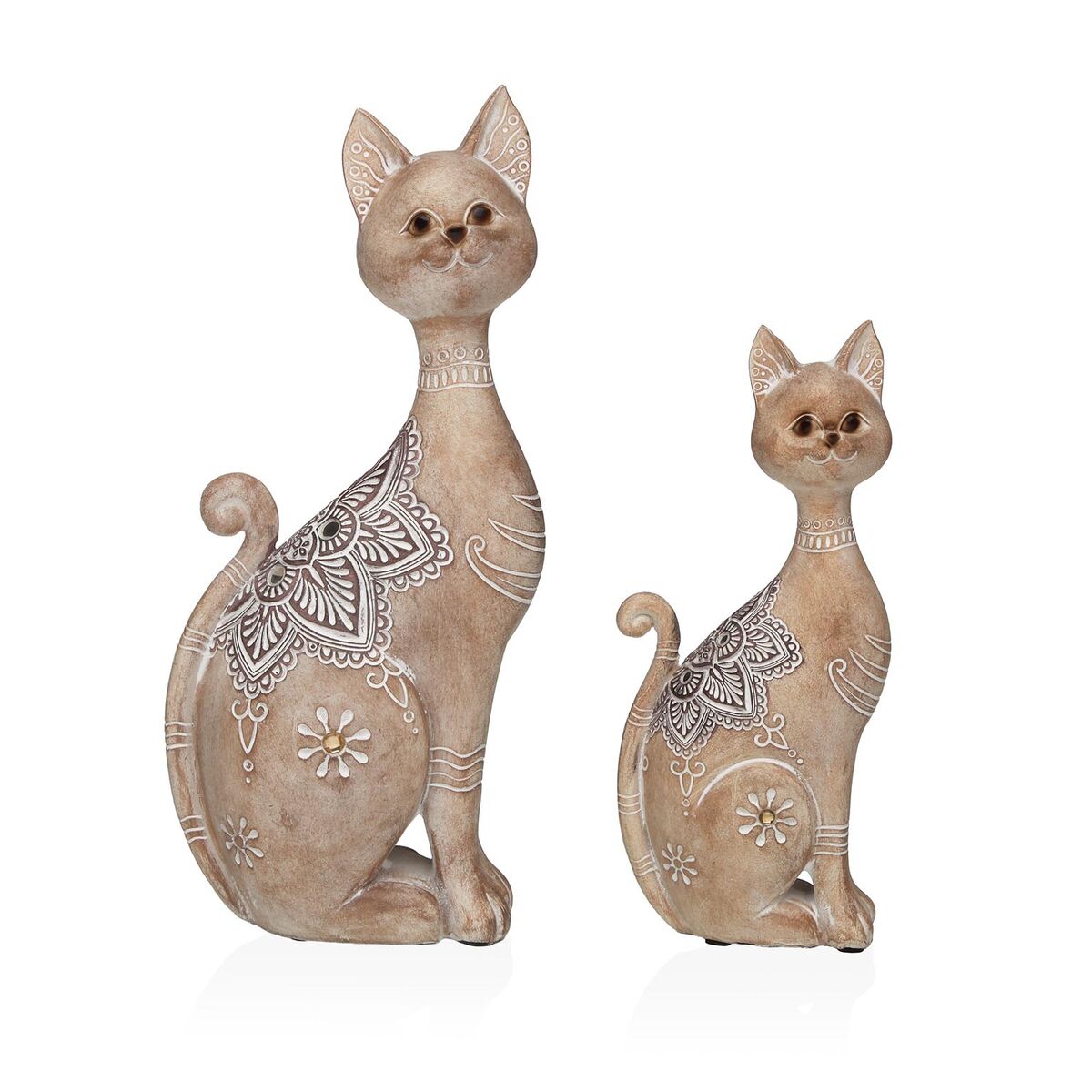 Figura Decorativa Versa Gato 7,5 X 32,5 X 14,5 CM