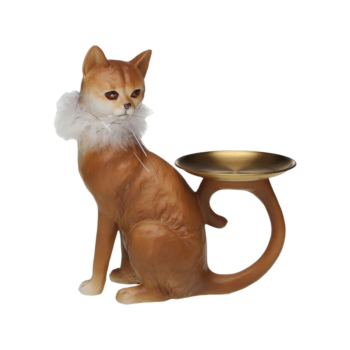 Figura Decorativa Versa Gato 10 X 21 X 18 CM