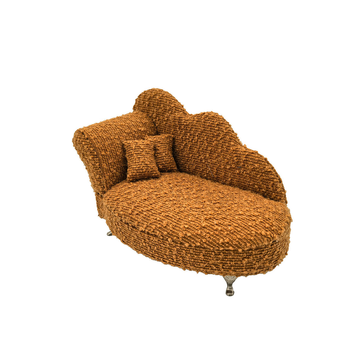 Caja-Joyero Versa Mostaza Poliéster Metal Espejo Madera MDF 12,5 X 17 X 26,5 CM Sofá